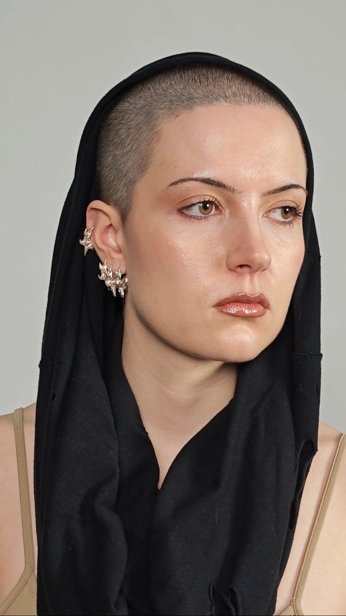 F earrings