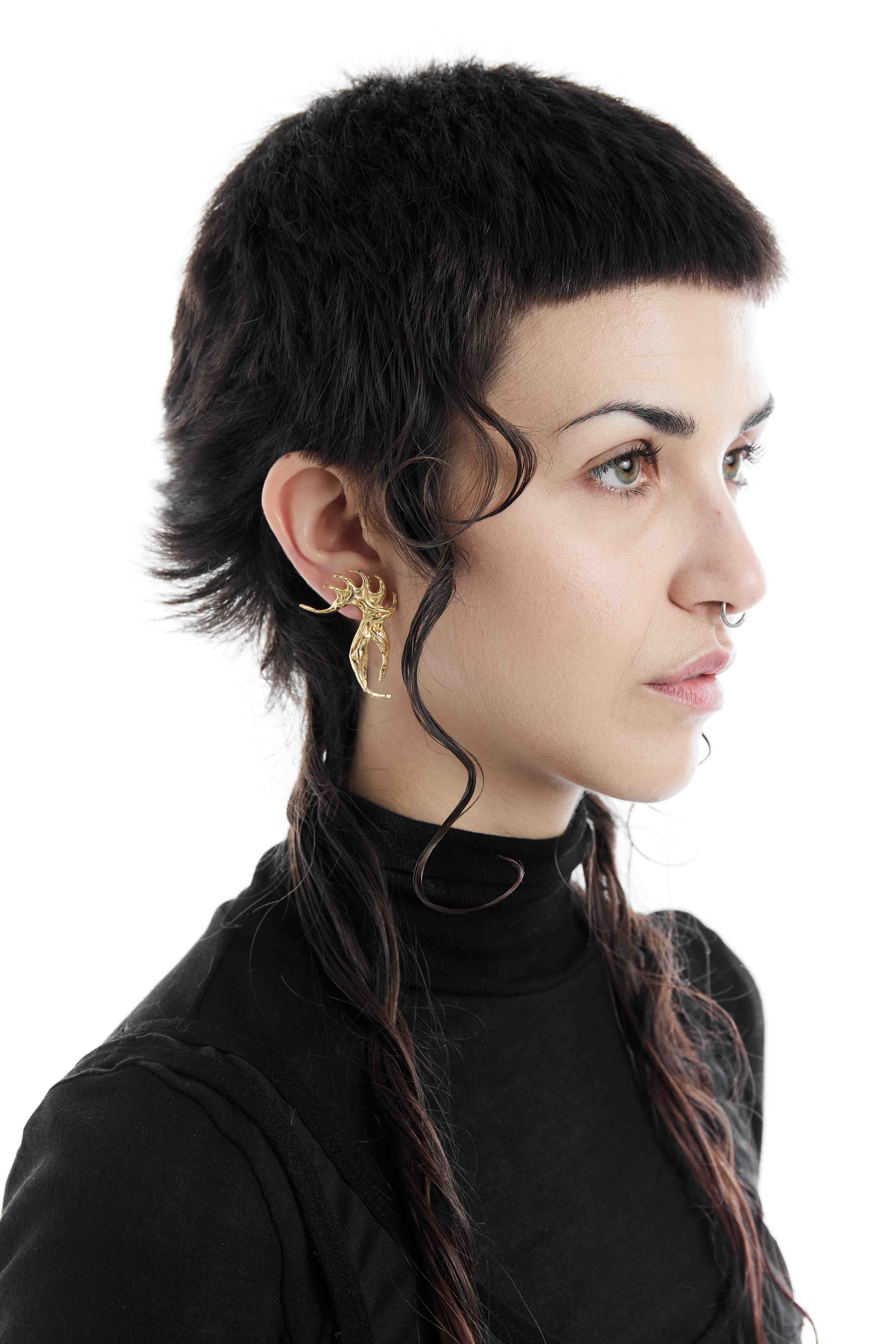 CYTHE EARRINGS - Gold plated