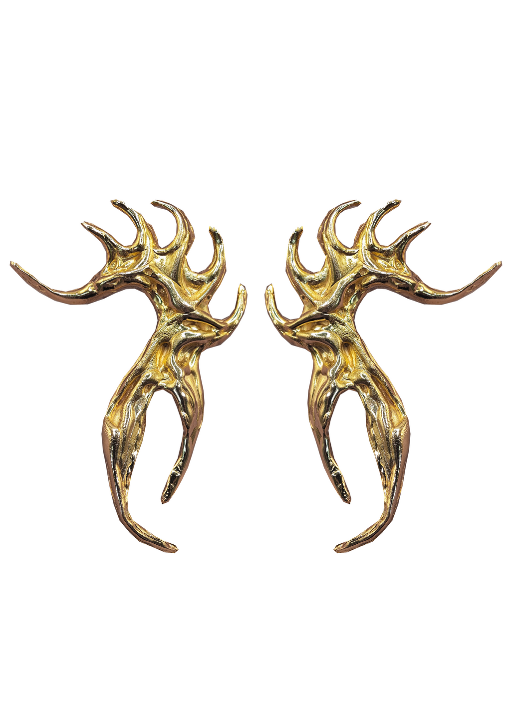 CYTHE EARRINGS - Gold plated