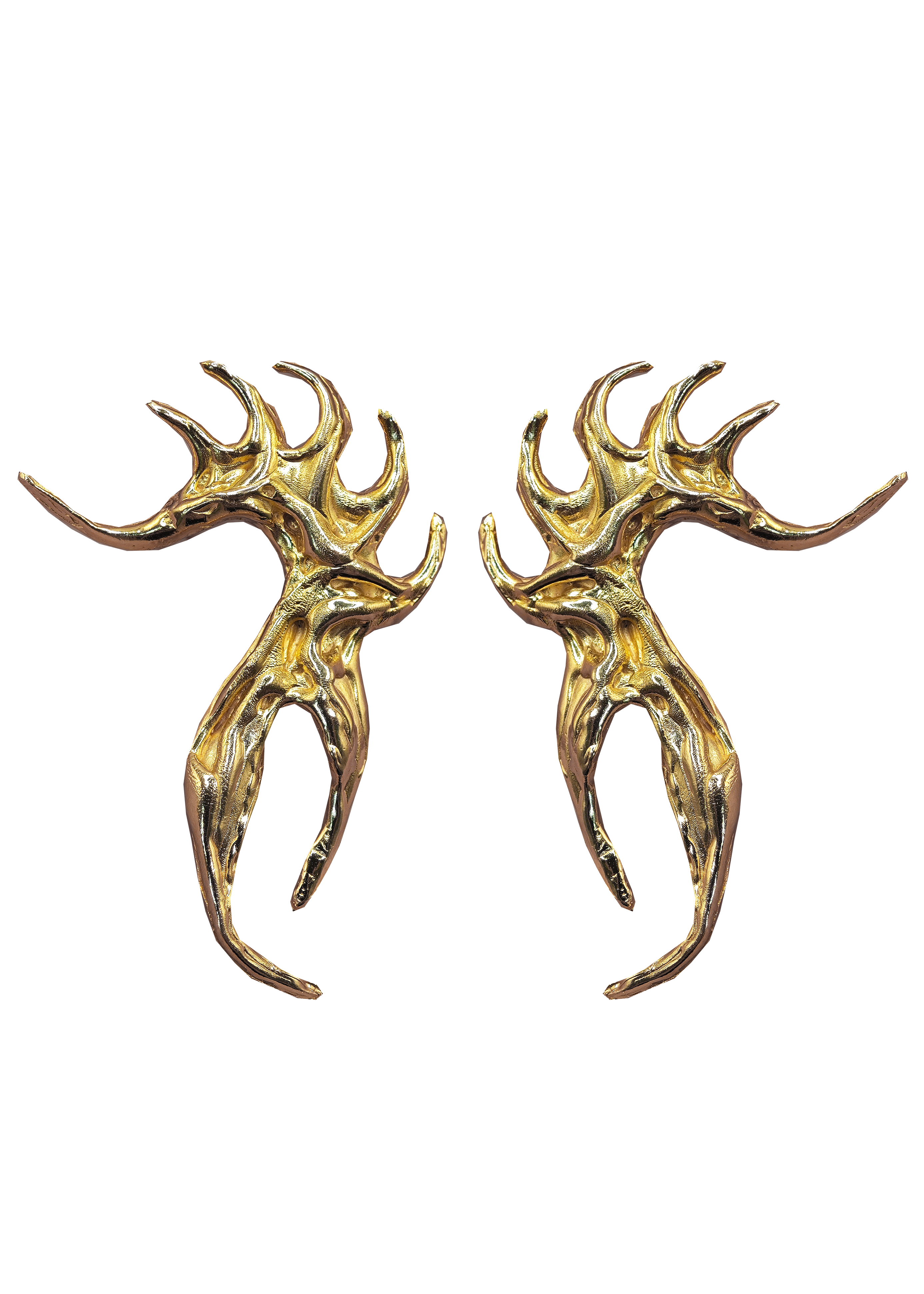 CYTHE EARRINGS - Gold plated