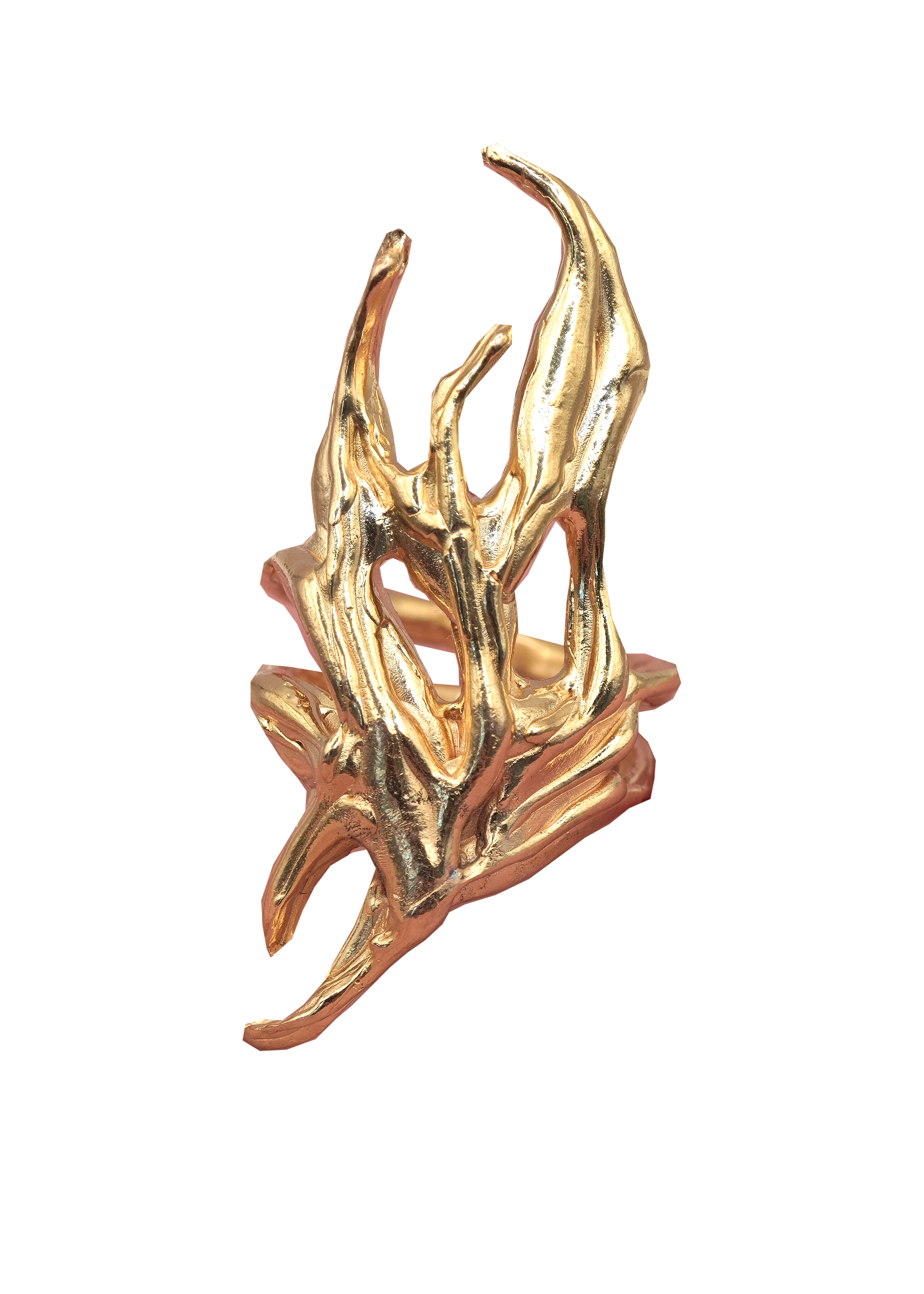 ILUN RING - Gold plated