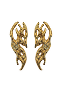 L EARRINGS - Gold plated