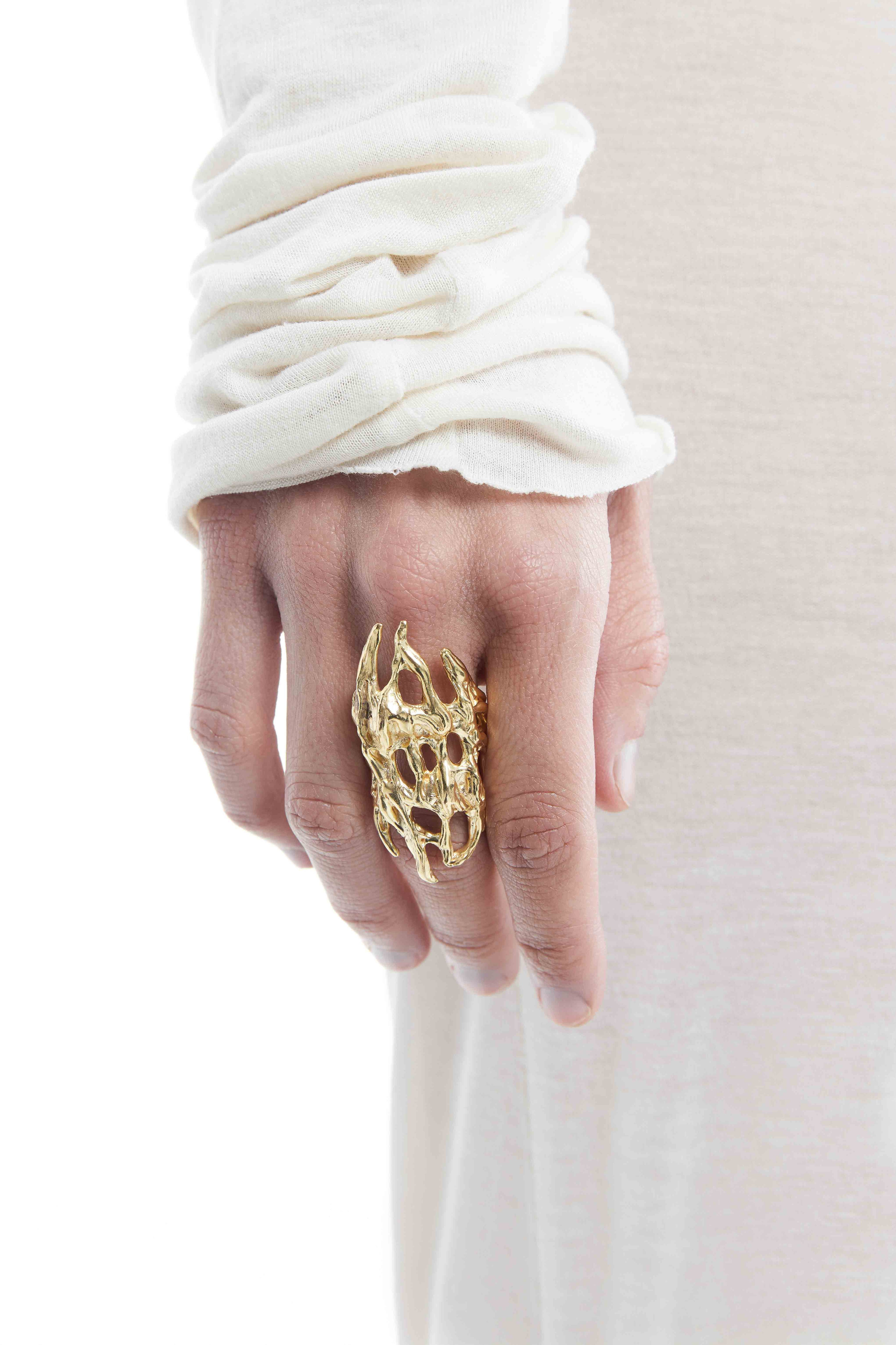 ZULOA RING - Gold plated