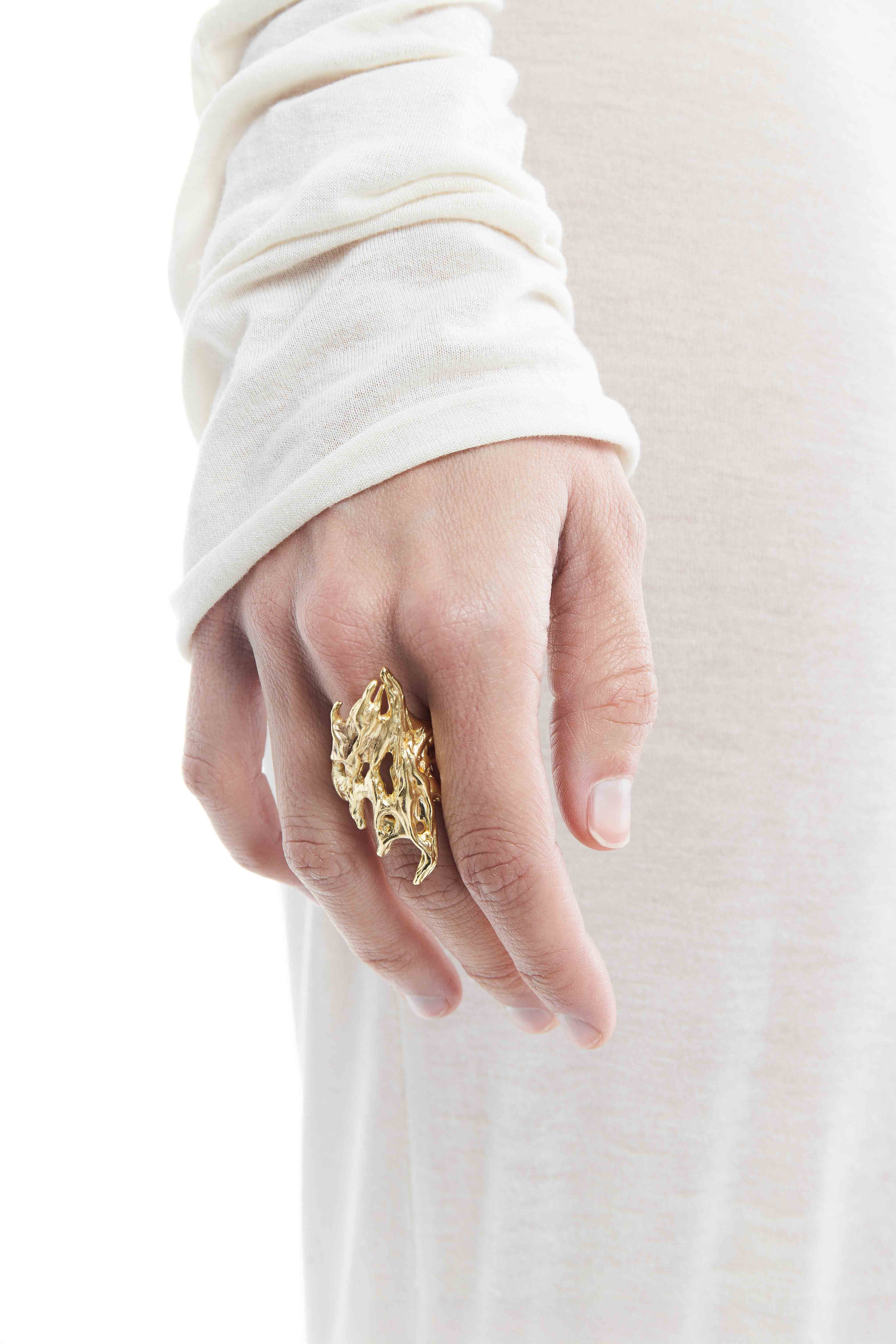 SARA RING - Gold plated
