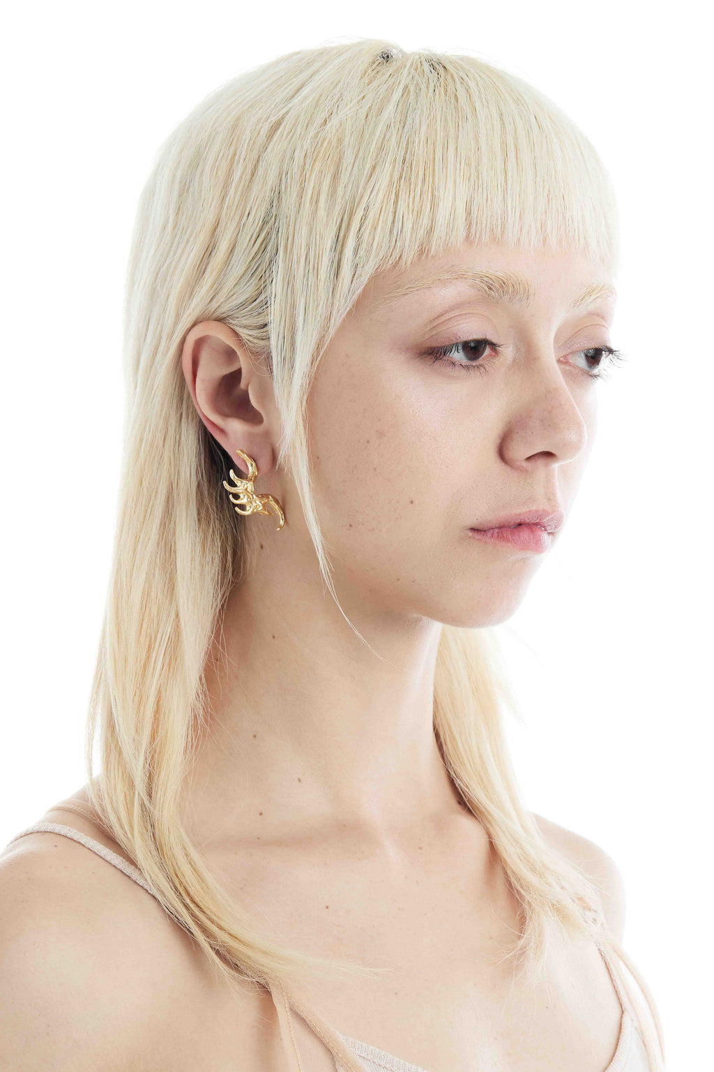 VX EARRINGS - Gold plated