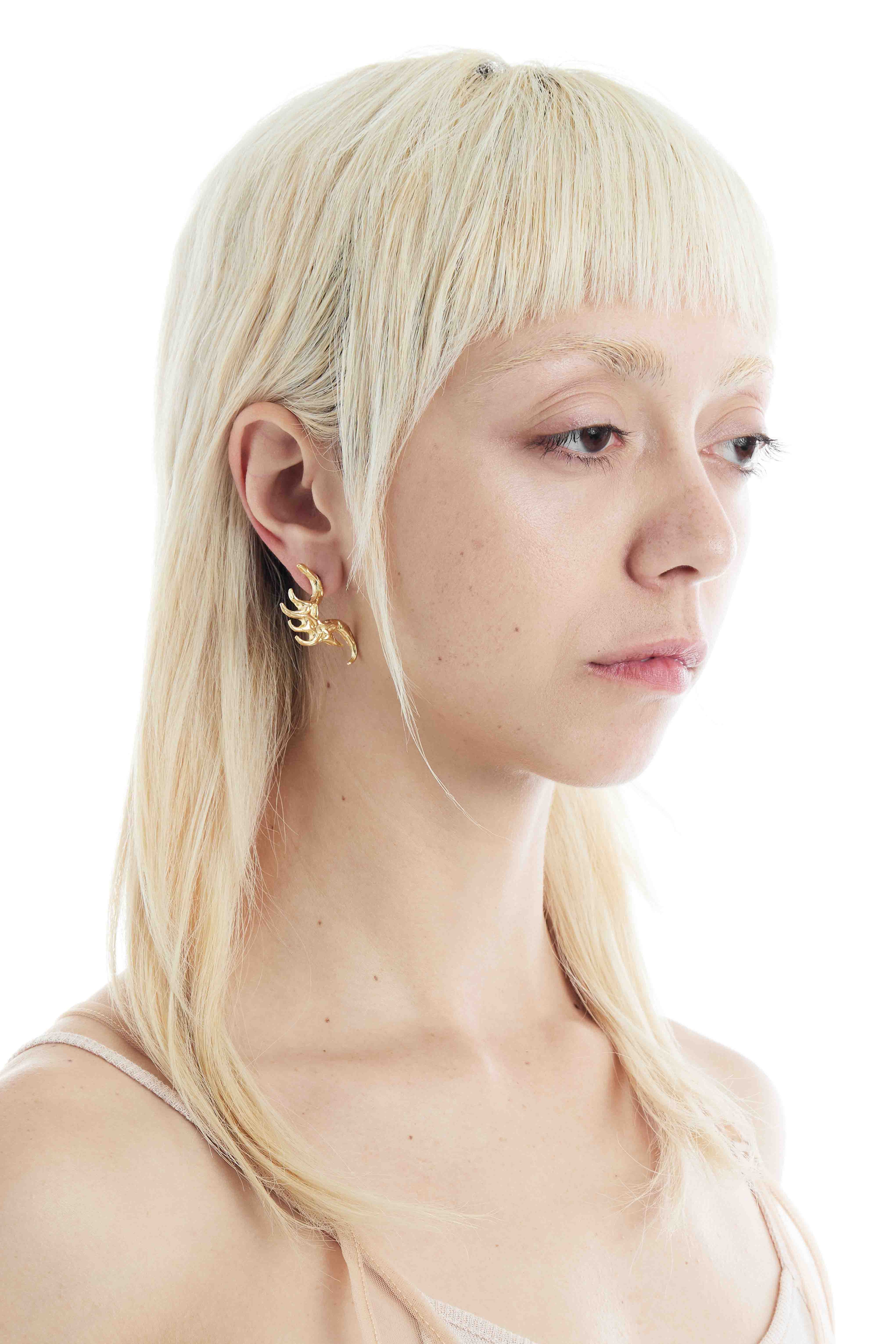 VX EARRINGS - Gold plated