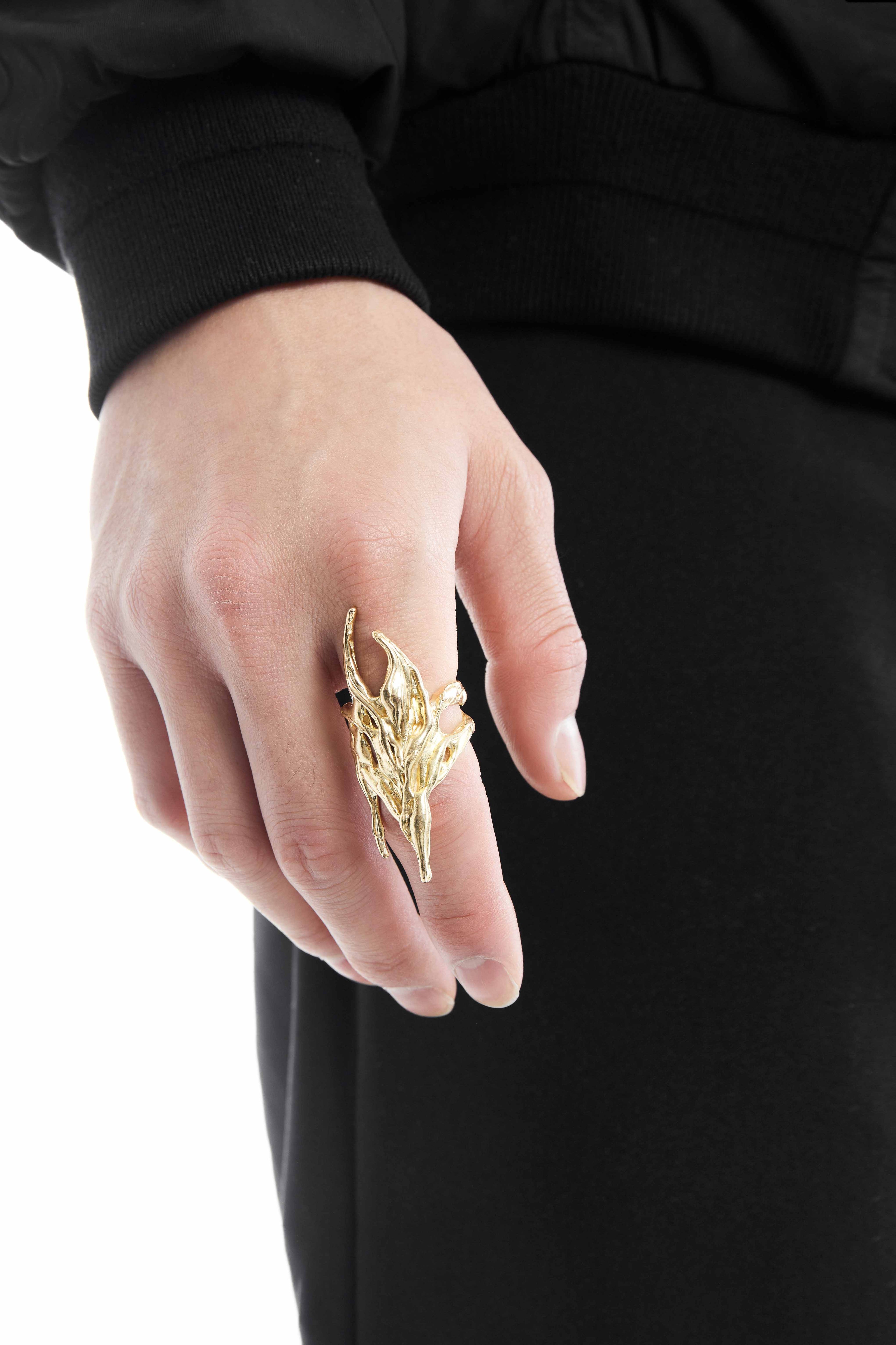 KUME RING - Gold plated
