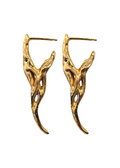 SKULL EARRINGS - Gold plated