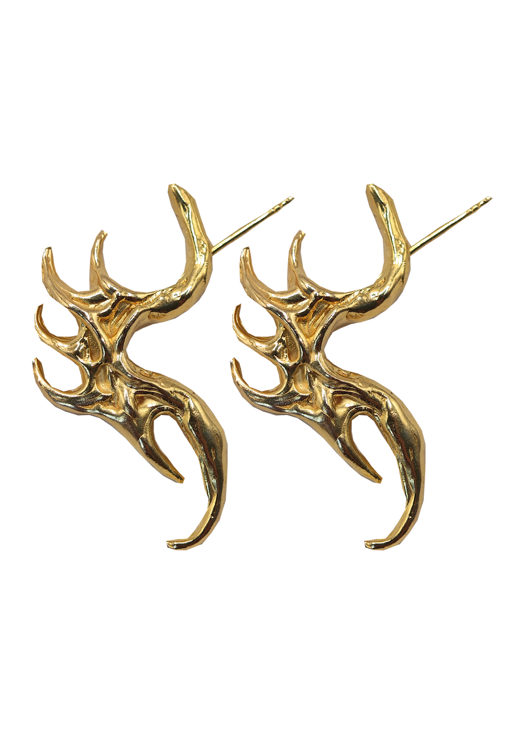 VX EARRINGS - Gold plated