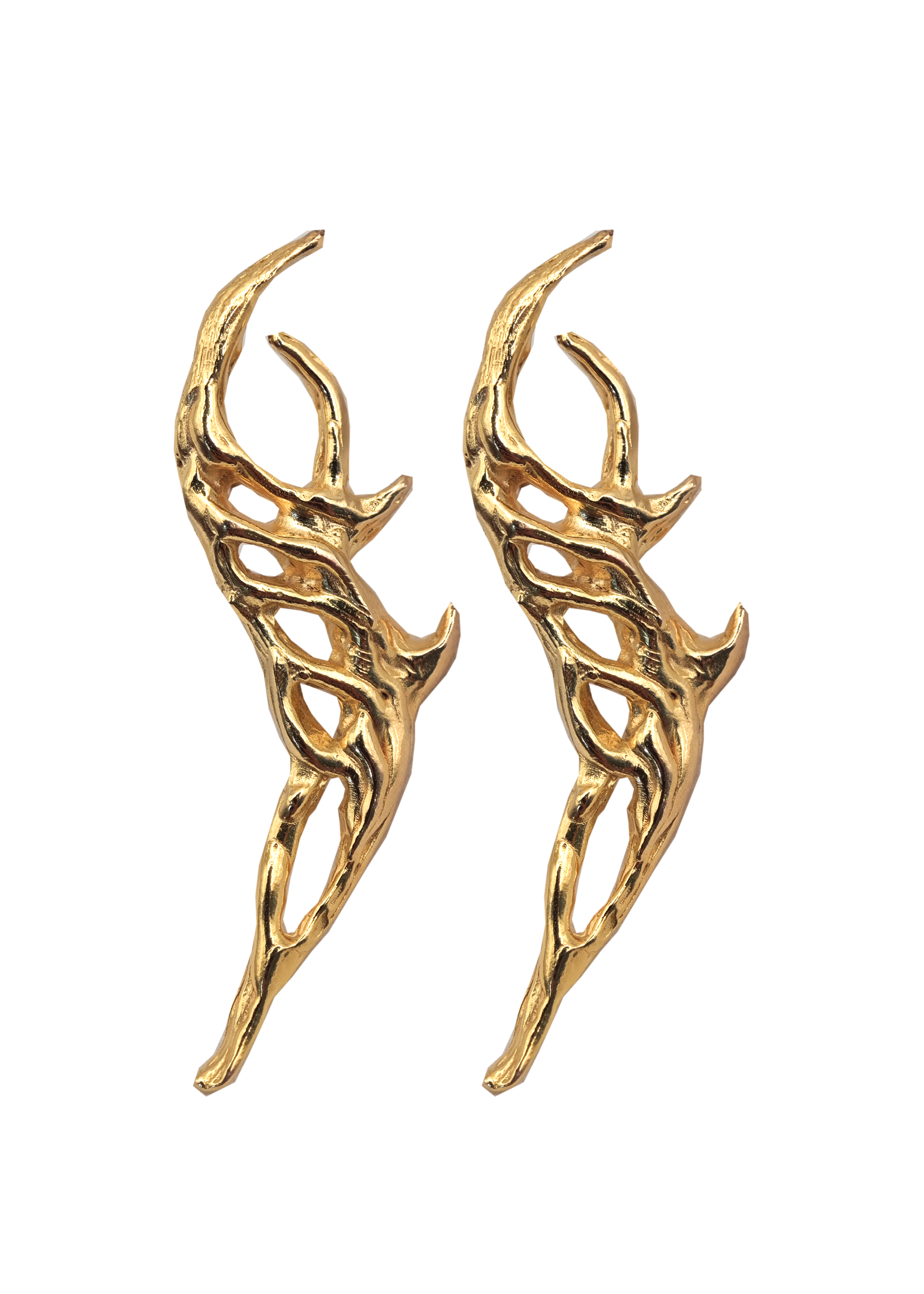ZIZ EARRINGS - Gold plated